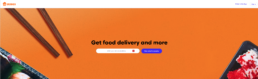 Grubhub website home page