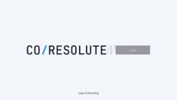 coResolute - logo with other logos for co-branded campaigns